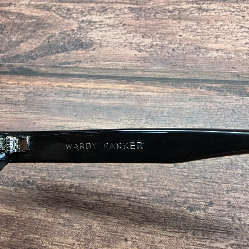 Warby Parker Beale W 100 Eyeglasses Jet Black 51-20-145 Square Acetate Frames